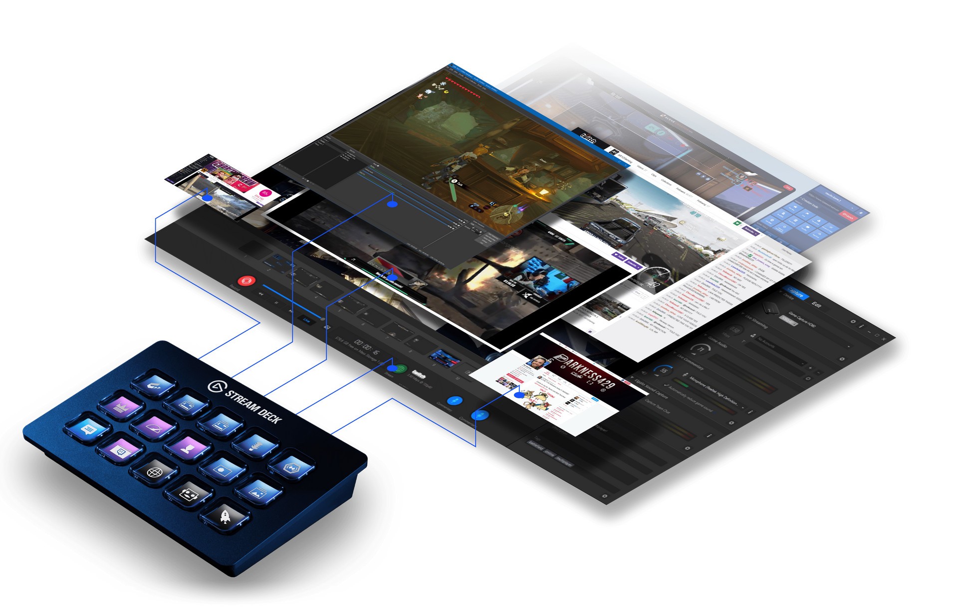 Elgato Stream Deck 直播神器！ 讓你更順手的便利小工具！
