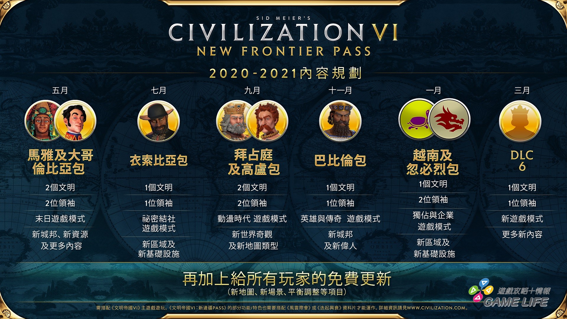 2KGMKT CIV6 NFP Visual Roadmap PACK5 VIETNAM KK 1920x1080 ICON TRAD CH