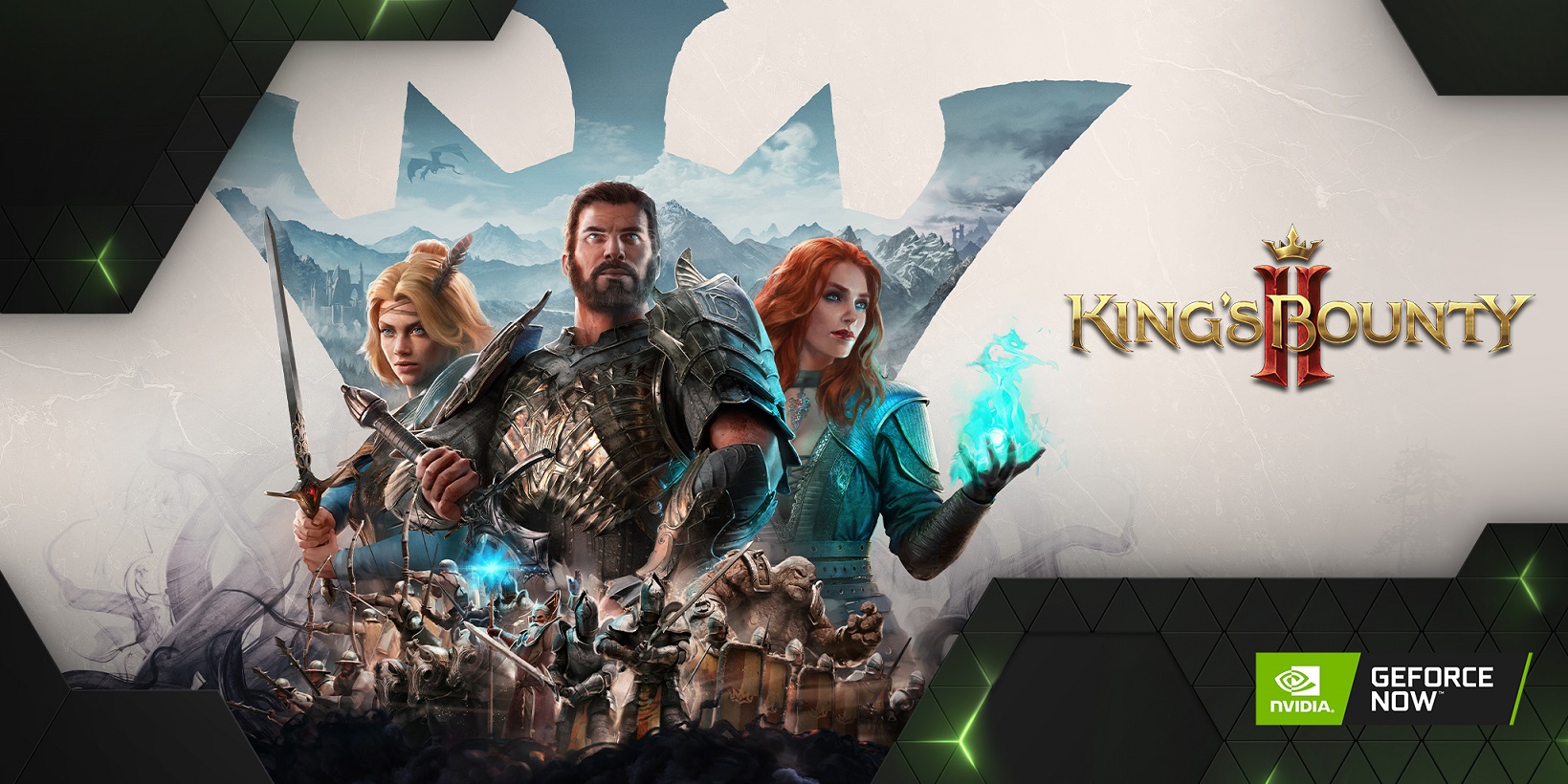 圖二 《國王的恩賜 2 Kings Bounty II》將於 8 月 24 日在 Steam 及 Epic Games Store 上發行，並同步新增至 GeForce NOW 遊戲庫