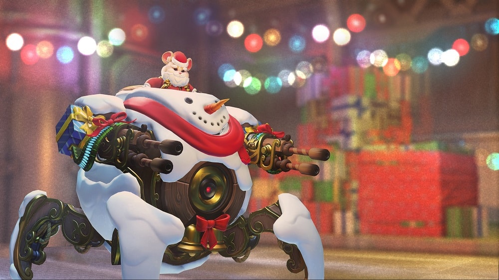《鬥陣特攻》冬境樂園活動推出全新造型-雪人火爆鋼球