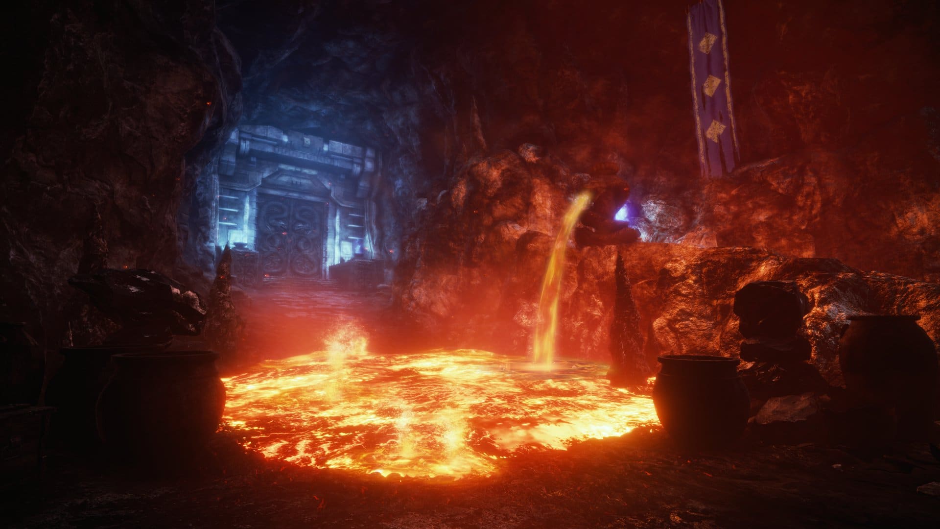 11_炎の洞窟メインロード画面