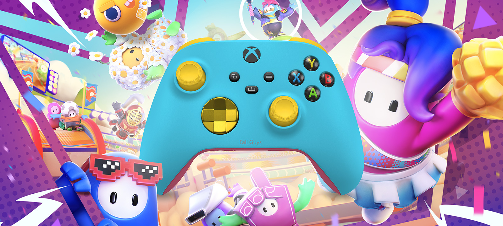 Xbox-Design-Lab-也提供以《糖豆人》為靈感的俏皮Q萌糖果色設計