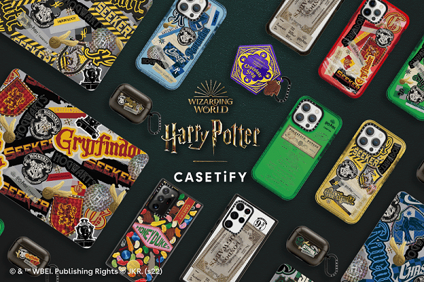 圖1.-CASETiFY-再次攜手華納兄弟旗下消費製品公司，推出第二波靈感來自《哈利波特》系列電影的全新聯名電子配件
