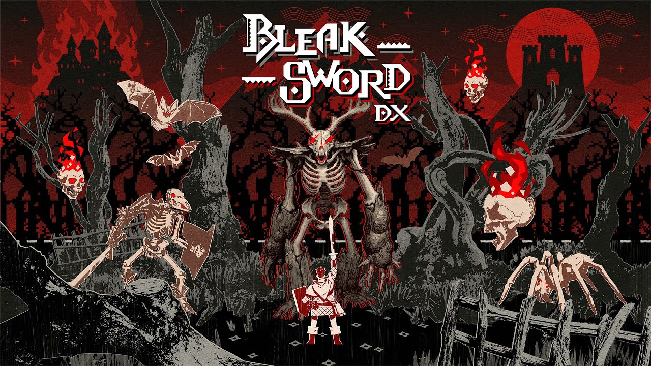 暗黑神話像素冒險《荒絕之劍-DX-Bleak-Sword-DX》將於-2023-下半年登上-PC-和-Switch-平台