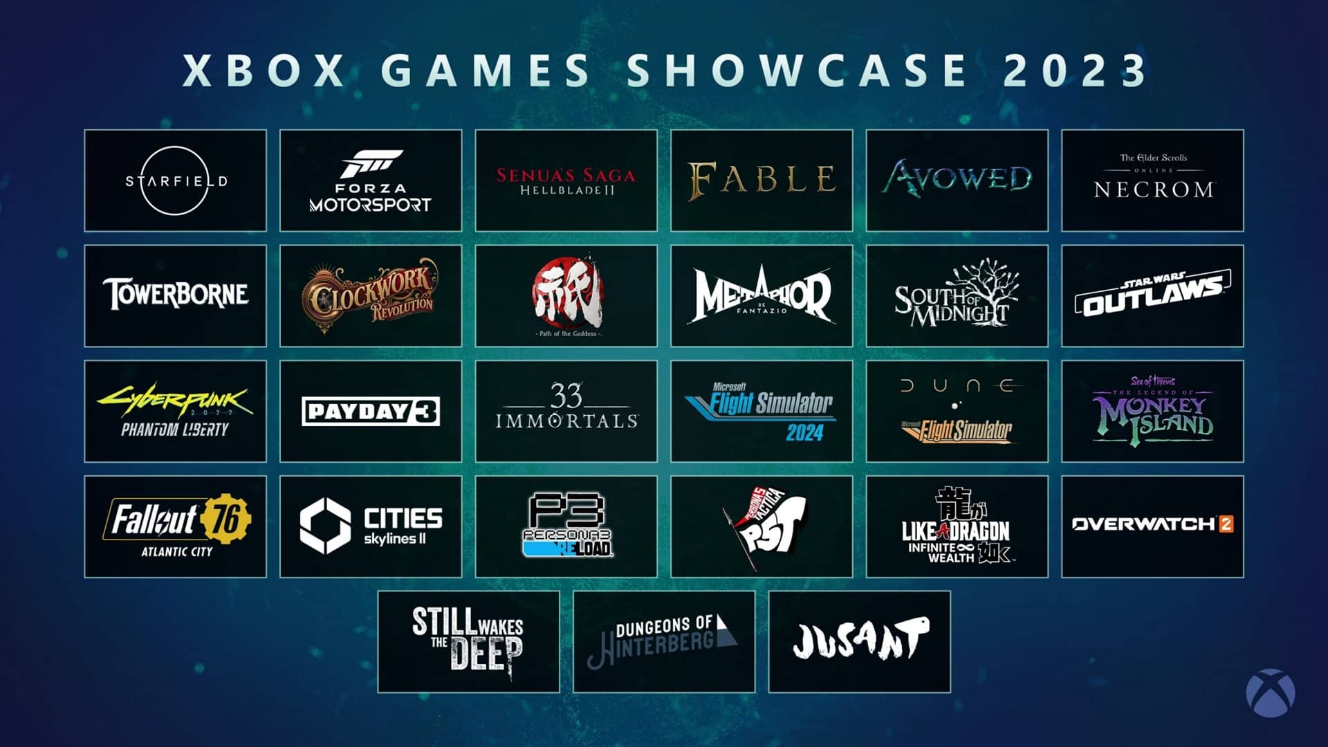 1-Xbox-Games-Showcase-2023-遊戲發表會上揭露玩家未來可期待的-27-款遊戲，其中高達-21-款將於首發當日登陸-Game-Pass