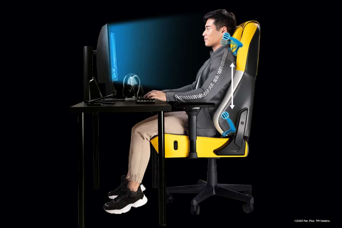 OSIM電競天王椅V突破對電競椅的想像，集結電腦椅、人體工學椅及按摩椅三功能於一身
