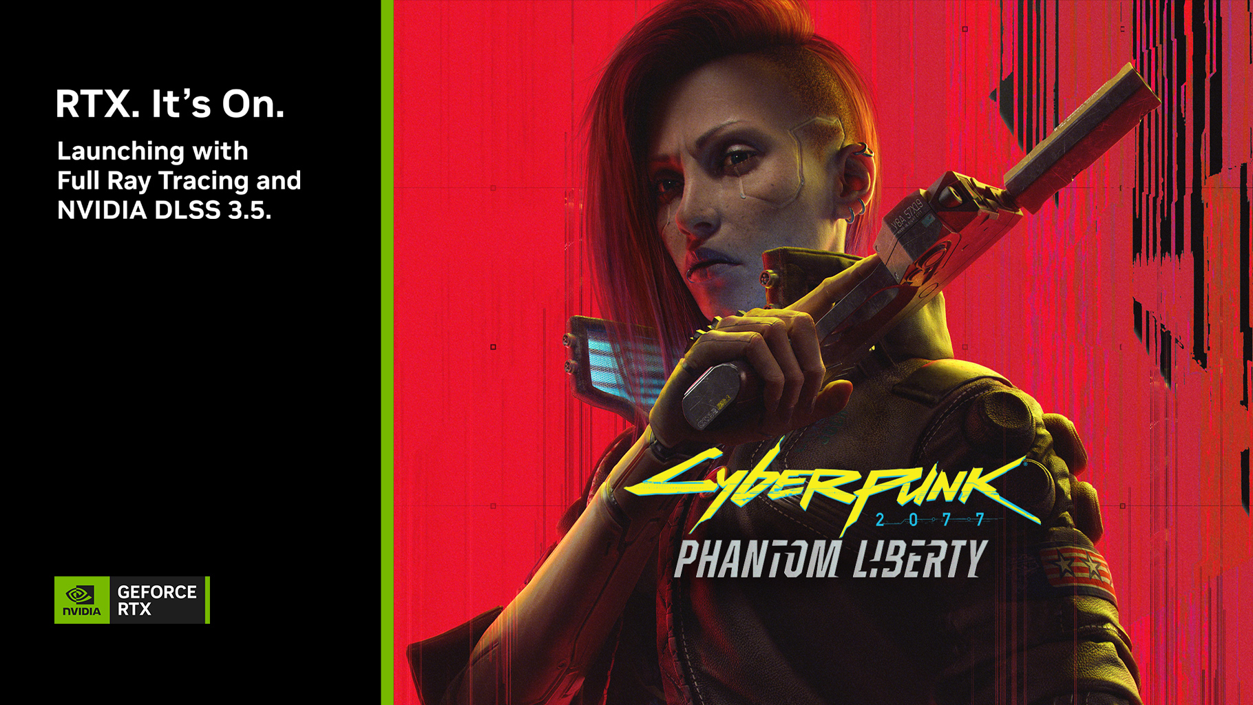 【新聞照片二】《電馭叛客2077：自由幻局（Cyberpunk-2077-Phantom-Liberty）》-發售時將支援-Reflex、DLSS-3.5-及全光線追蹤。