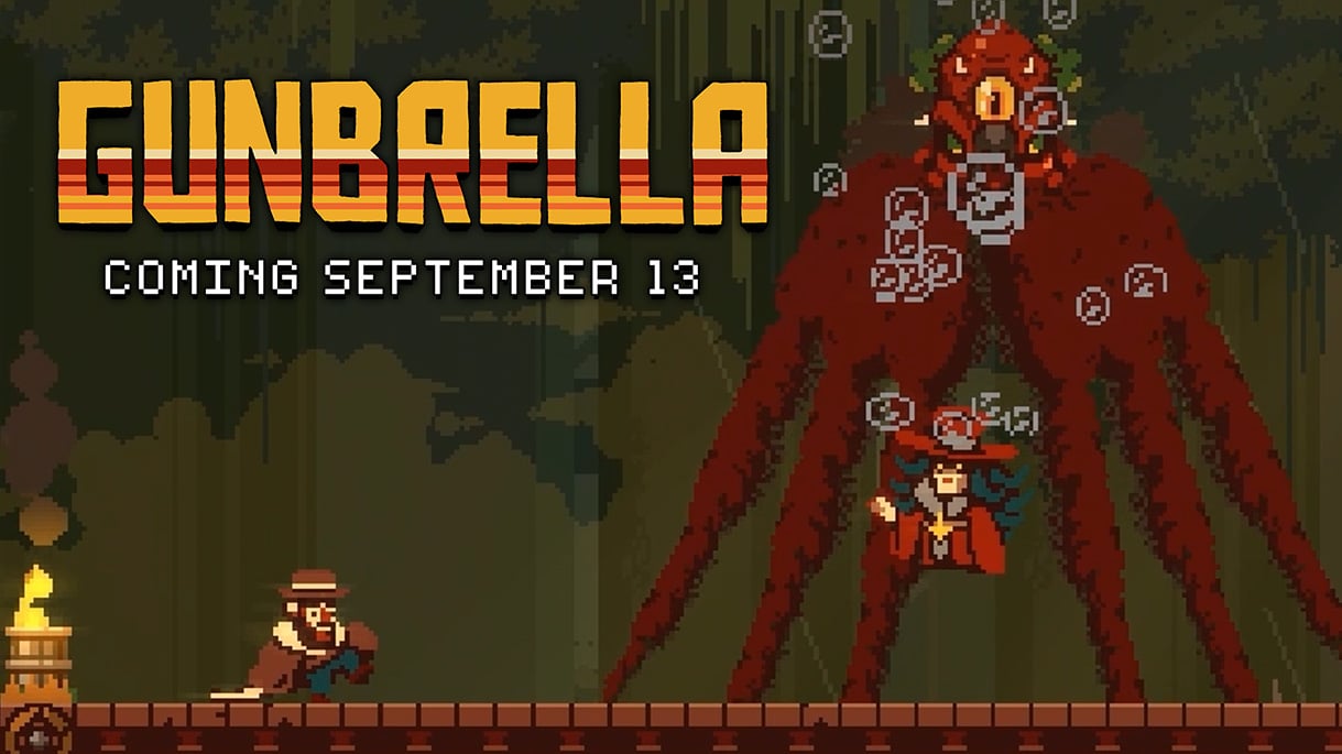 橫向卷軸動作冒險《傘槍英雄-Gunbrella》將於9月13日上架-PC、Nintendo-Switch