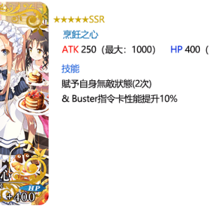 圖（14）_限時概念禮裝「★5（SSR）烹飪之心」