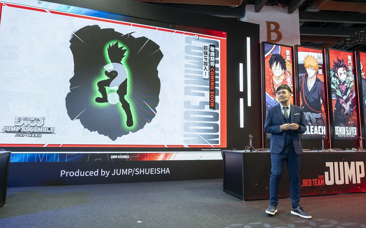 圖片四-《JUMP：群星集結》產品總監朱宏宇親自蒞臨現場進行遊戲介紹