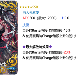 圖（10）_全新概念禮裝「★5（SSR）五大元素使」