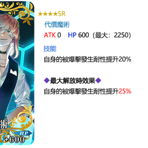圖（12）_全新概念禮裝「★4（SR）代價魔術」