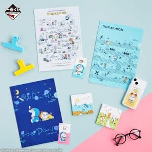 5【圖說】「哆啦A夢秘密道具大集合」一番賞D獎多角色文具組
