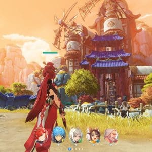 《昊緣》為5種角色組成團隊的RPG