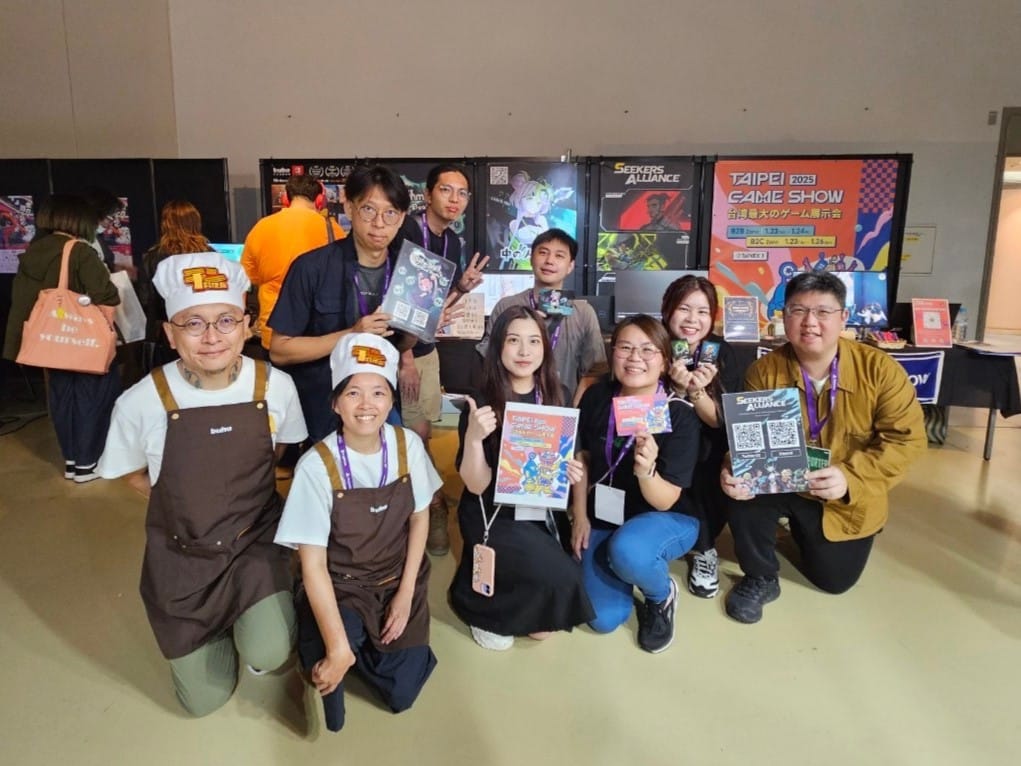 圖1：台北電玩展帶領本土獨立遊戲團隊遠征日本，讓優秀作品躍上國際舞台