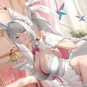 PIC03：人氣Vtuber-浠Mizuki化身為烏莎哈，邀請玩家像北極星一樣的發光