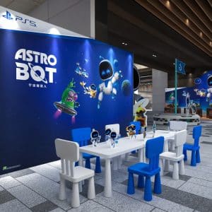 圖片五-ASTRO-BOT繪圖互動區-讓大小朋友一起畫出超萌宇宙機器人