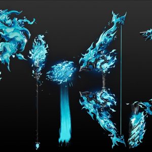 10週年幻影武器_青焰幻影武器