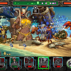 常夏ユニット戦闘シーン（日本語英語同じ）