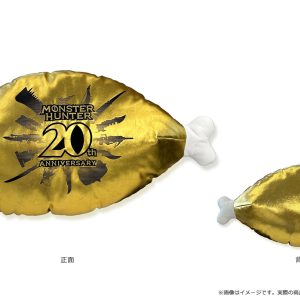 MONSTER-HUNTER-20週年11金色肉墊枕