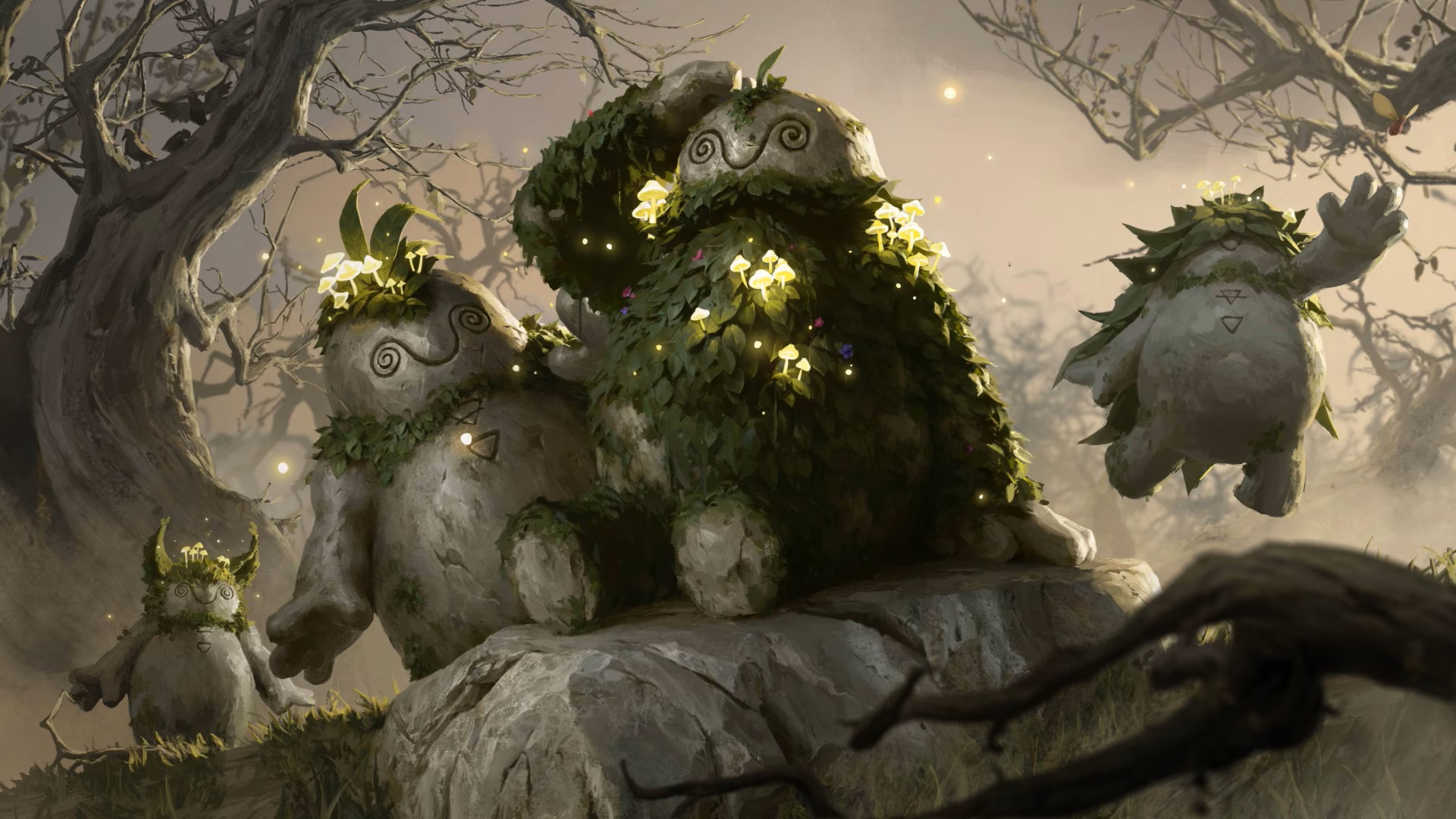 玩家所召喚的第一個魔寵必定為魔像，即使在危急關頭，它們依然能夠保護主人
