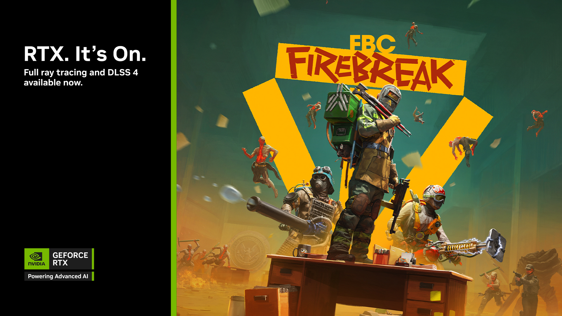 【NVIDIA-新聞照片-2】《聯邦控制局：防火組（FBC-Firebreak）》上市即零時差支援具有多畫格生成的-DLSS-4-及全光線追蹤