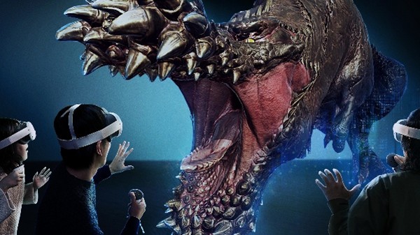 圖5.-《Monster-Hunter-20-周年-大狩獵展》日本場次-魔物圖鑑-AR-體驗