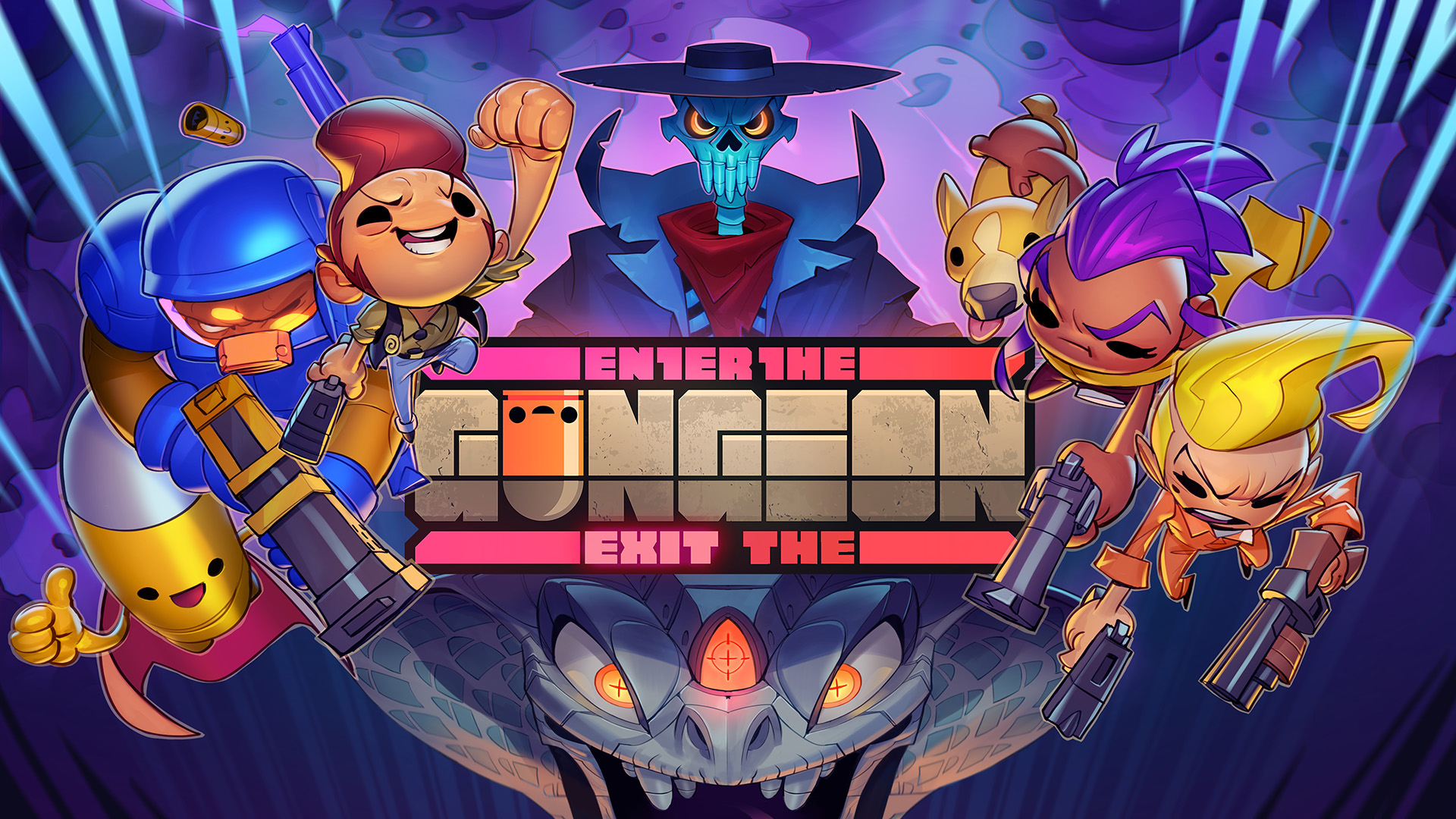 Devolver-Digital百萬銷量2D彈幕遊戲《挺進地牢-Enter-the-Gungeon》手機版將於夏季登場,來自邪教的羔羊加入角色陣容