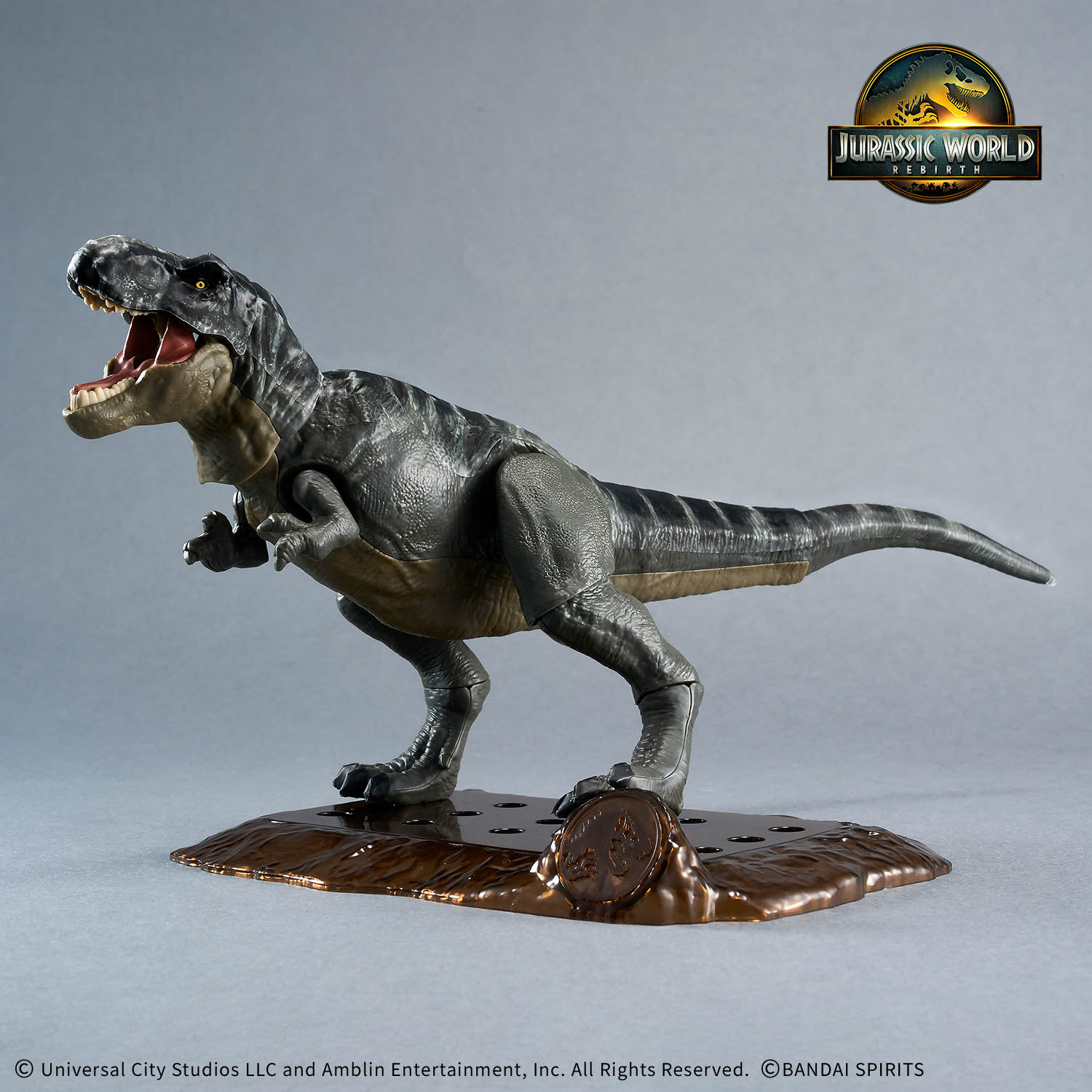 （６）圖說：萬代原創恐龍組裝模型-JURASSIC-WORLD-暴龍