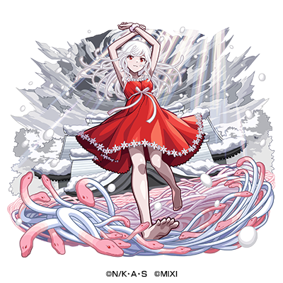 火屬性★6-描繪妄想的蛇神-千石撫子（進化）