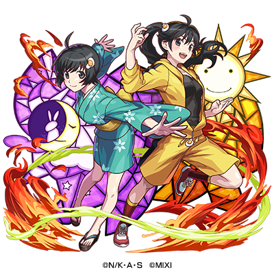 火屬性★6-栂之木二中的火焰姊妹（獸神化）