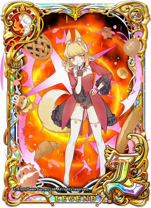 圖2. 限定精靈【狐來的見習勇者 查雅】