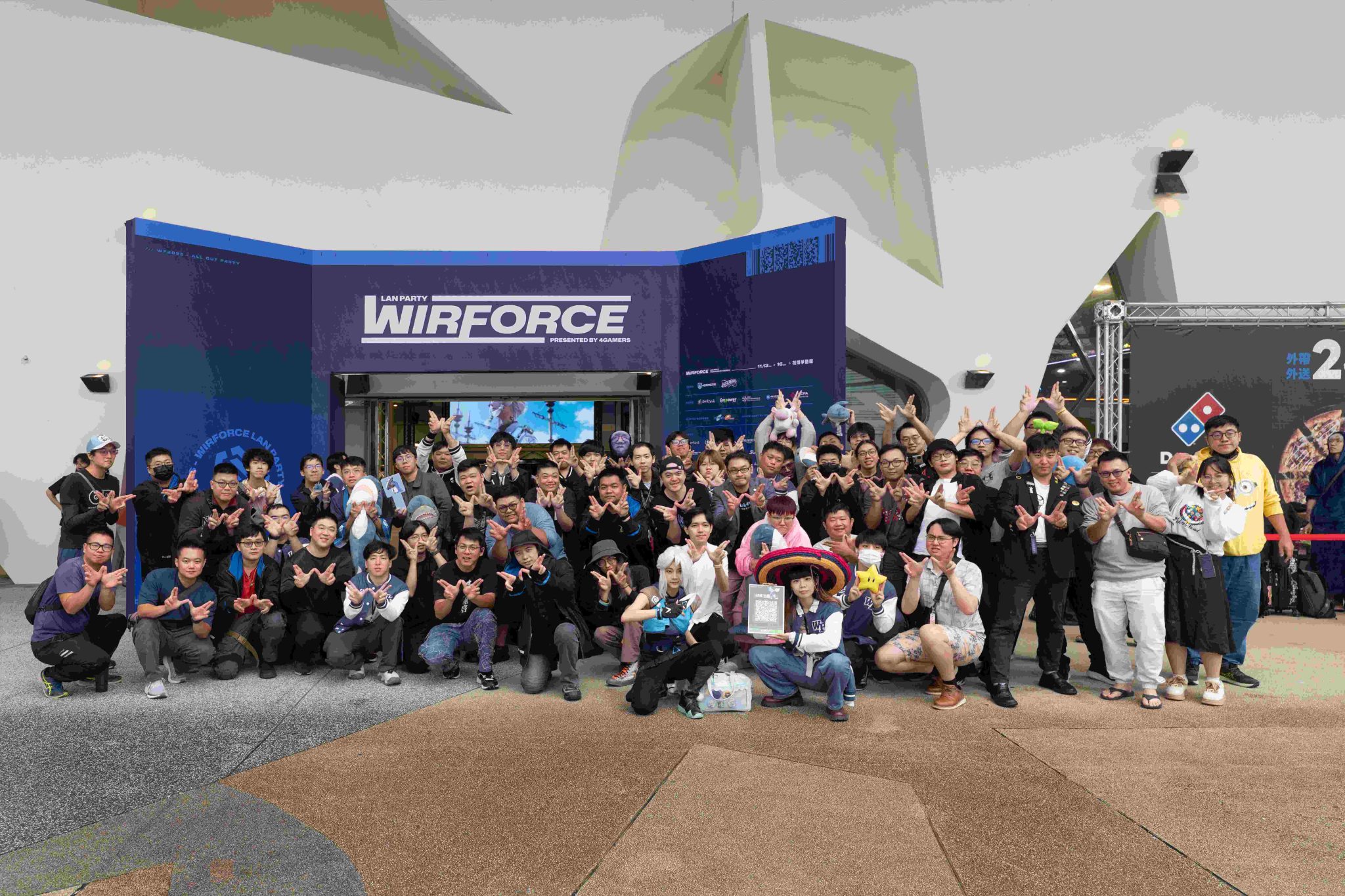 (圖一) WirForce 2025亞洲指標性遊戲玩家盛典今日盛大展開