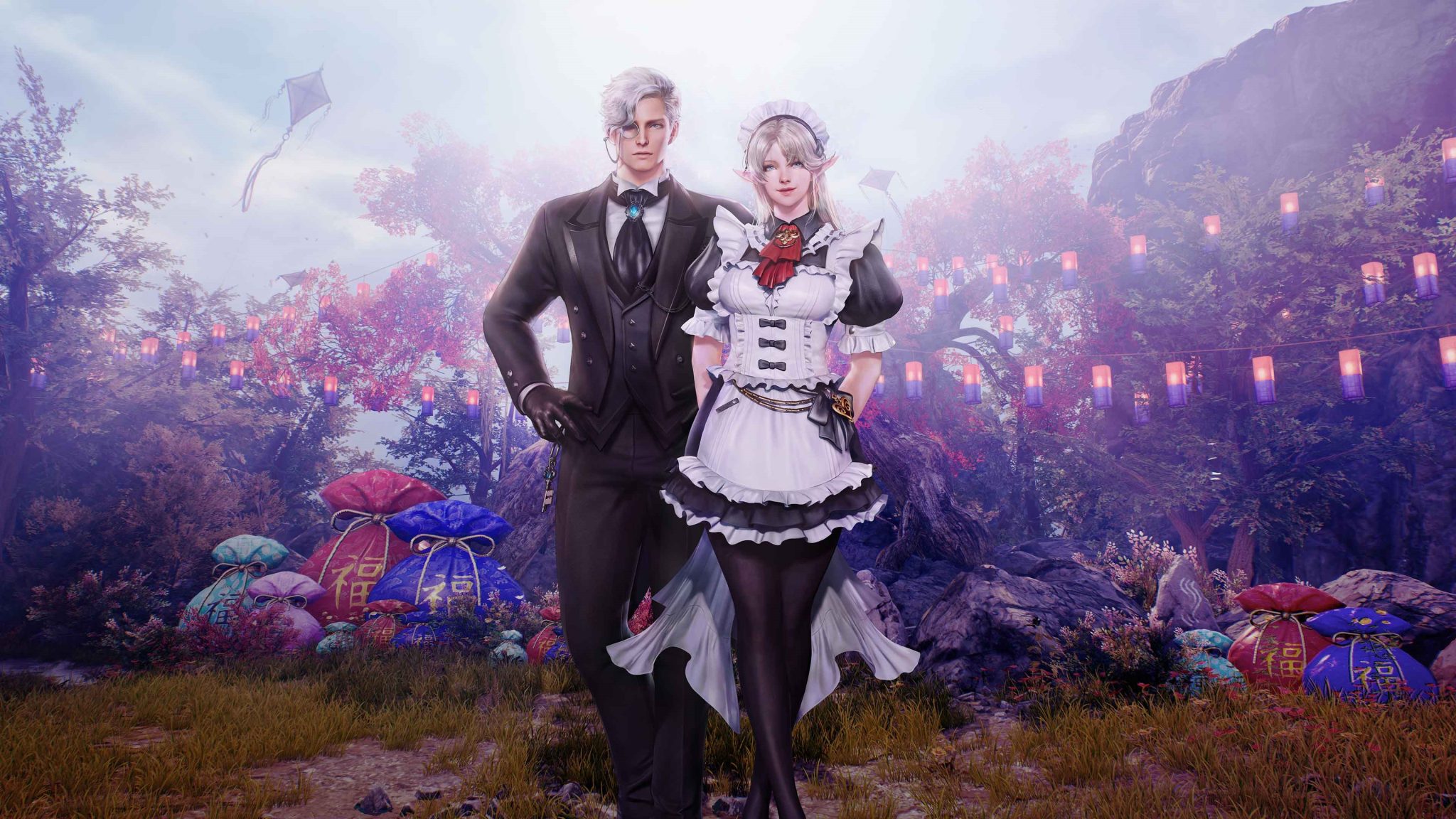 《天堂2M》新增執事與女僕職業外觀