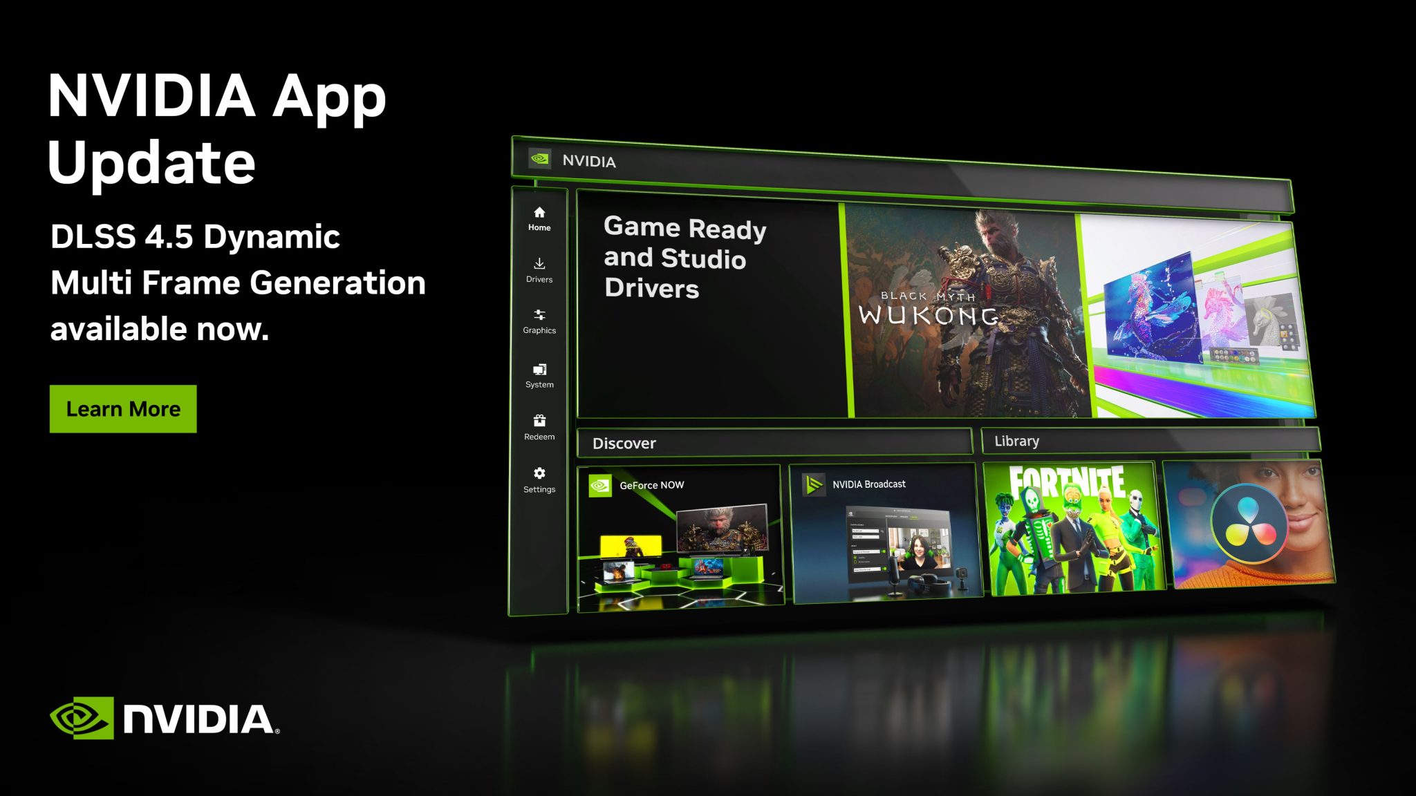 【新聞照片】NVIDIA 於今年 1 月推出 NVIDIA DLSS 4.5 超解析度，讓玩家透過 NVIDIA App，進一步提升影像品質。