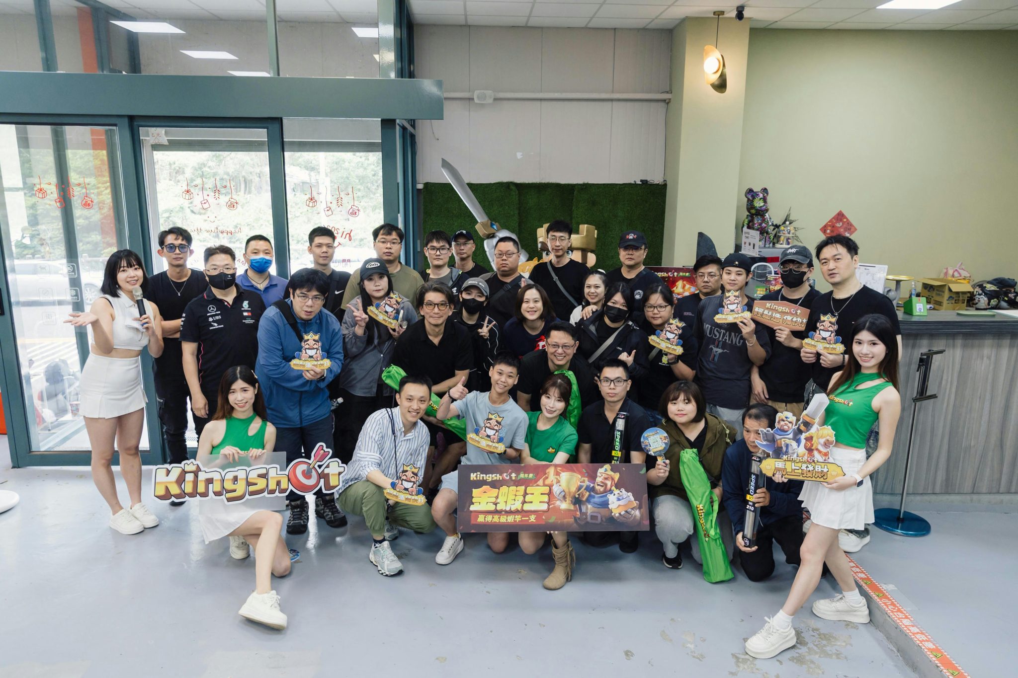 新聞稿附圖5：首場《Kingshot》「金蝦大作戰」上週六暖身開釣，現場集結熱血玩家與釣蝦高手共襄盛舉！