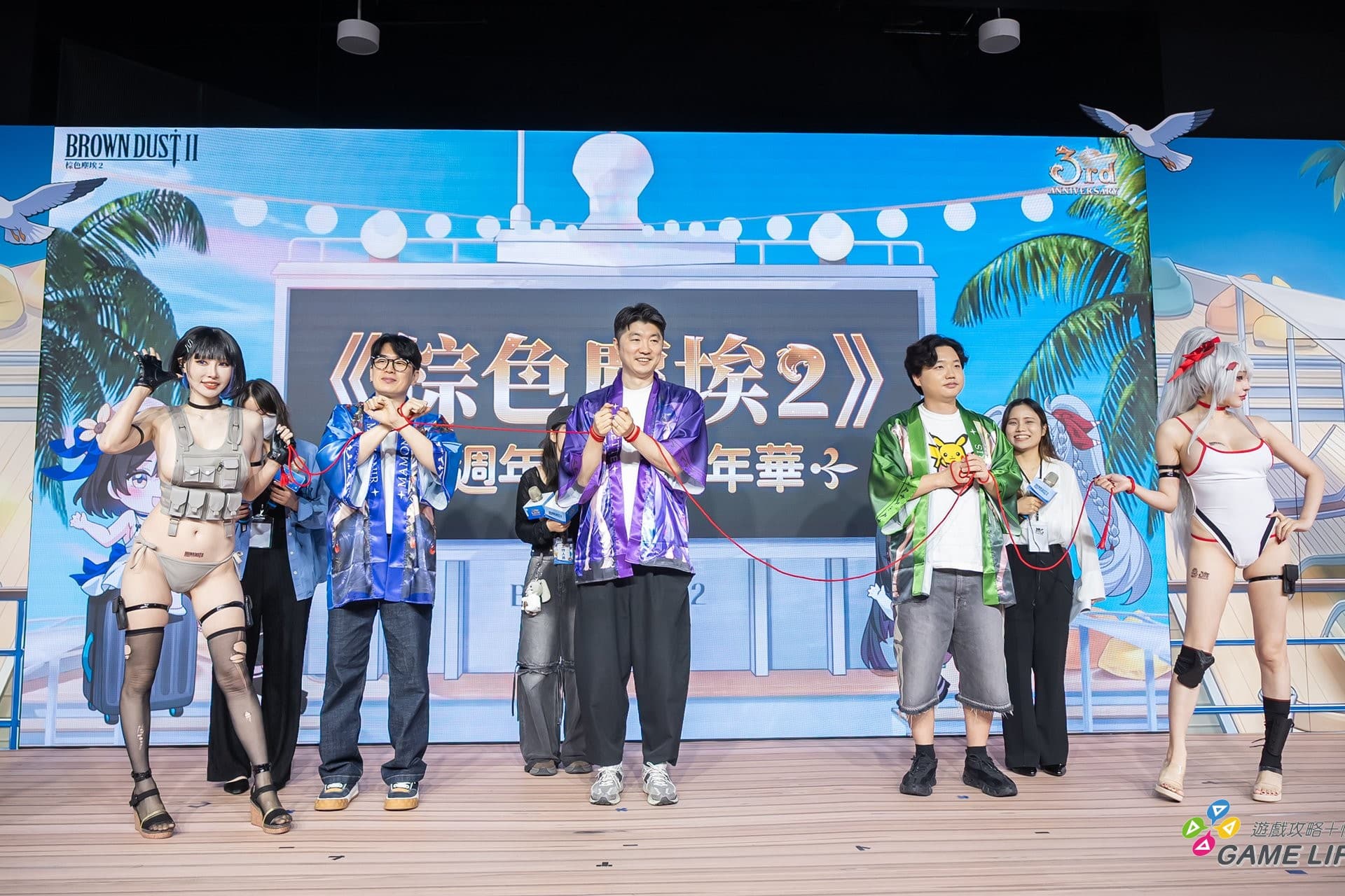 01_《棕色塵埃2》PD李浚熙、事業部長 金鍾鎬、美術總監 色紙韓惺賢 再次親赴台灣