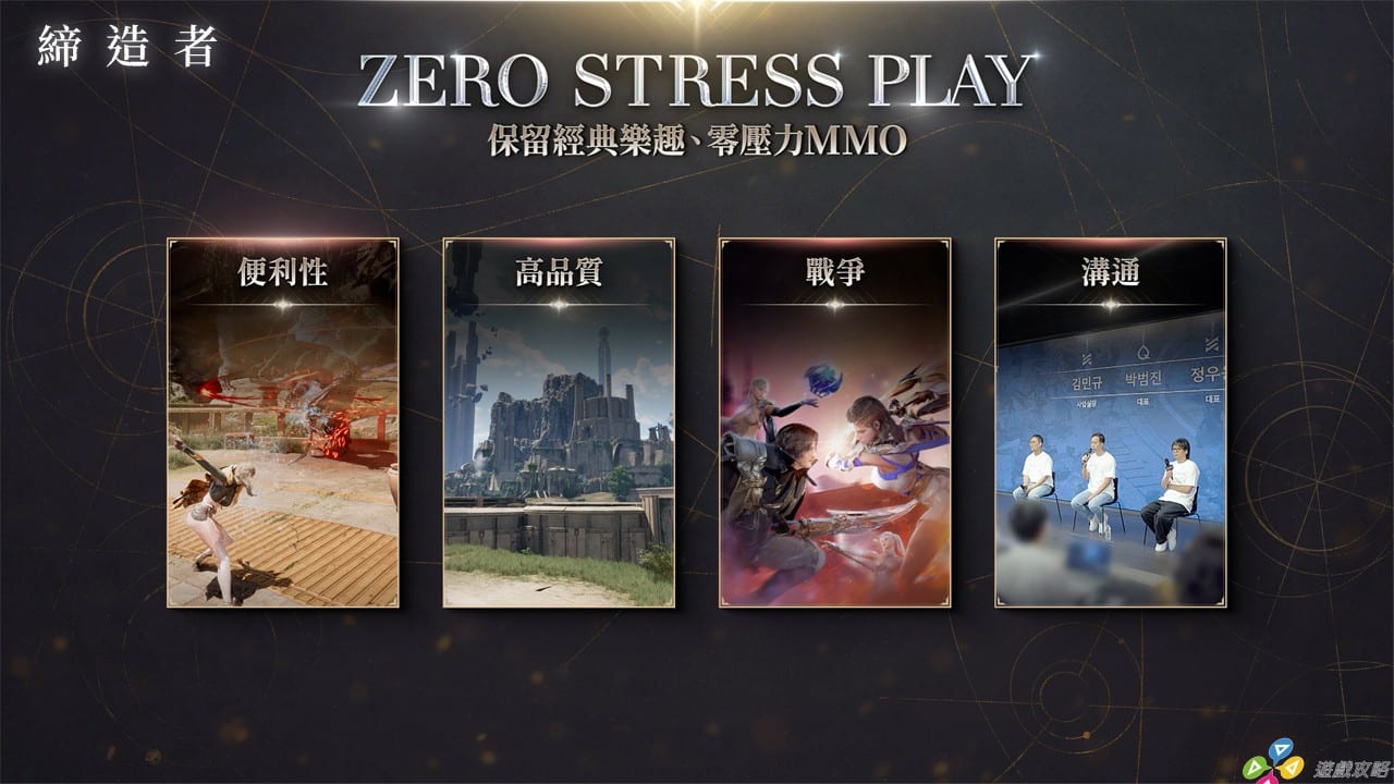 02_在Showcase中，完整公佈ZERO STRESS PLAY的核心內容及台灣地區的服務方向。