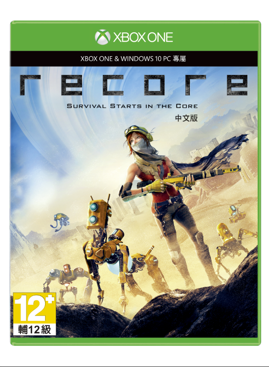 《ReCore》中文版,輔12級,建議零售價NT$ 1,090.png