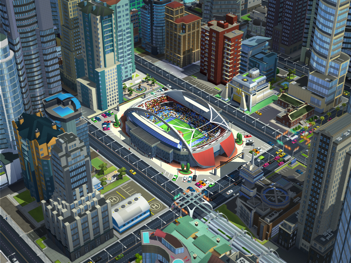 《SimCity BuildIt》遊戲截圖-足球場.jpg
