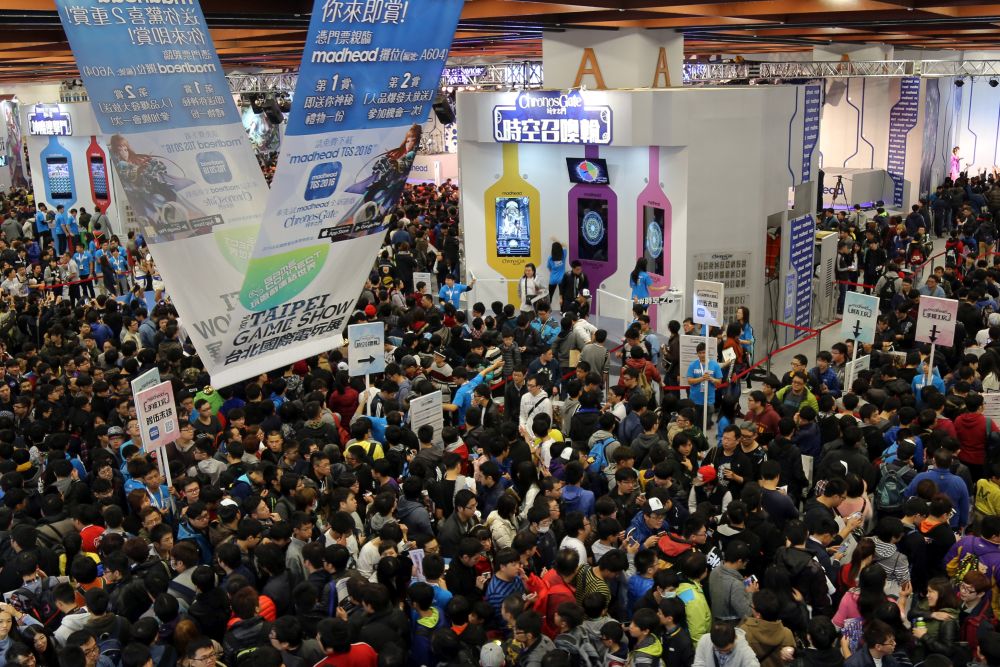 圖片2:Taipei Game Show_B2C玩家區吸引大量觀展人潮.jpg
