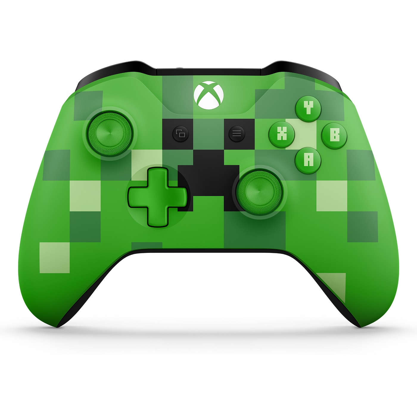 同捆組內含Xbox One特別版《我的世界》苦力怕無線控制器。(正面).jpg.jpg