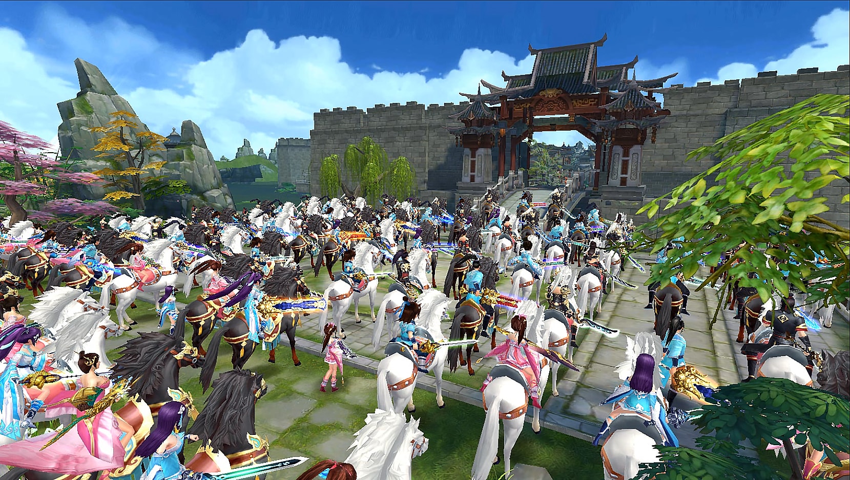 萬人同屏「政盟戰」遊戲畫面.jpg
