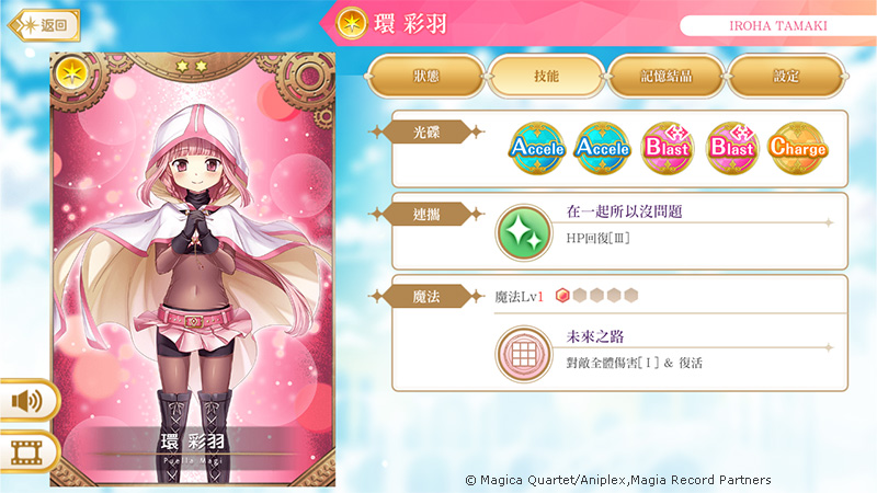 《魔法紀錄 魔法少女小圓外傳》環彩羽技能介紹.jpg