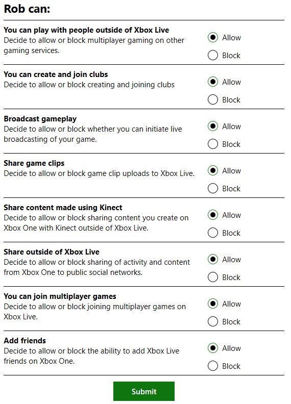 【圖三】家長可以選擇開啟或關閉Xbox上的跨網路遊玩及互動功能。.jpg.jpg