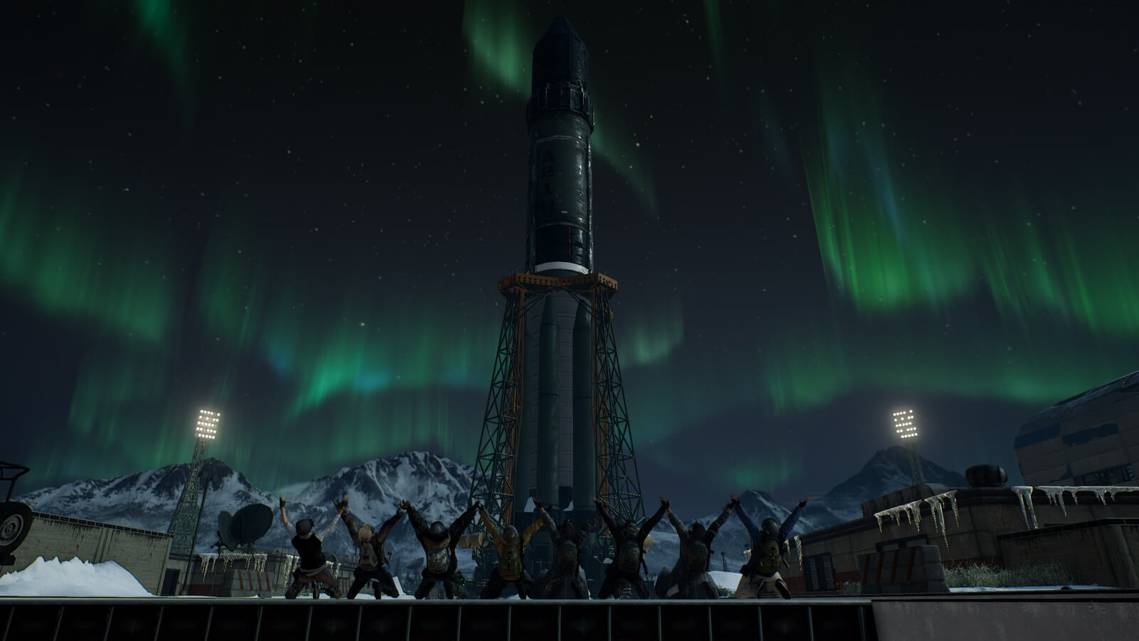 【圖三】「Vikendi」戰場坐落於極光圈,晝夜變換為戰鬥增添挑戰及樂趣.jpg.jpg