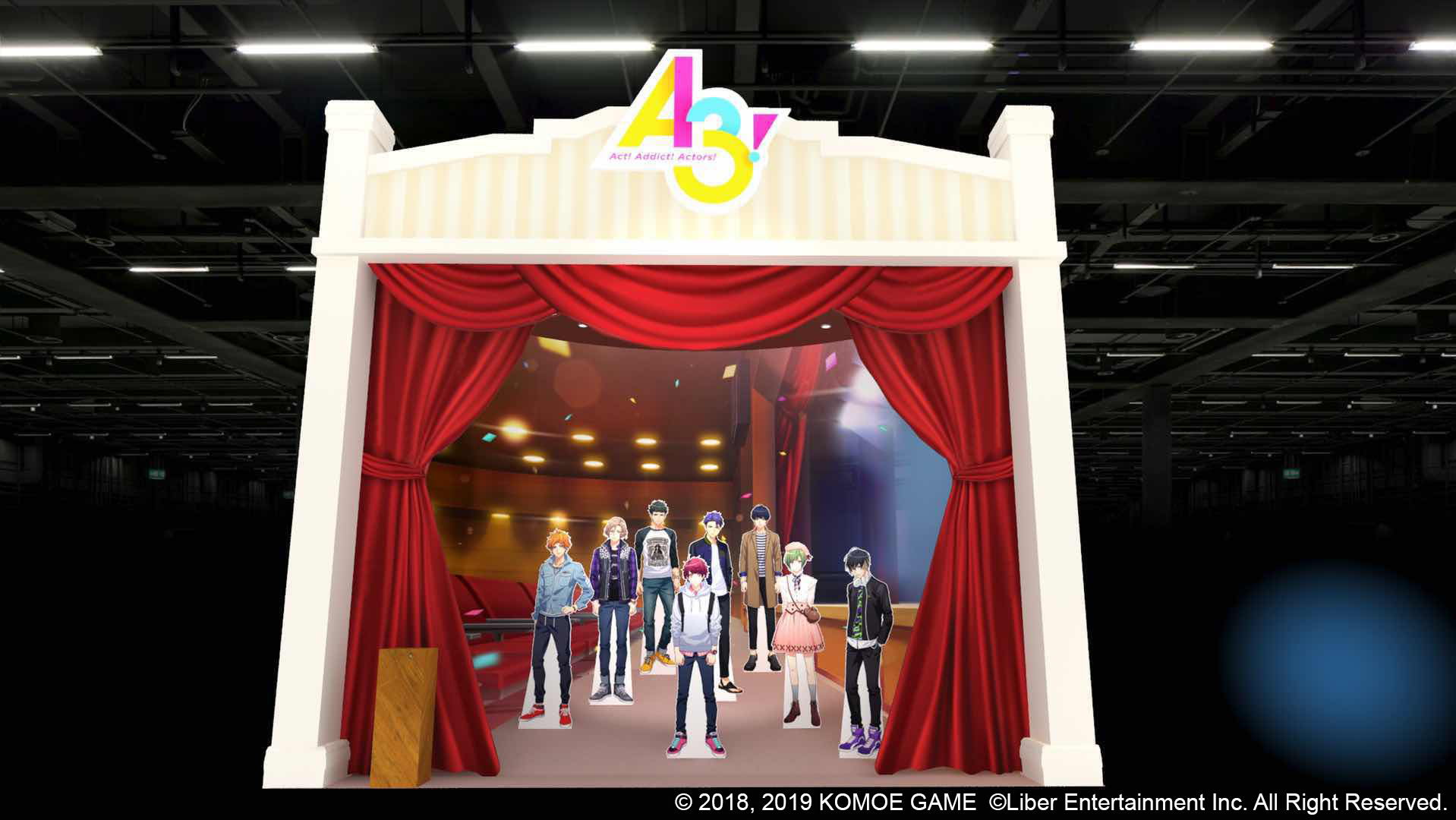 【KOMOE GAME新聞稿用圖01】《A3!》繁中版「2019台北國際電玩展」精美攤位設計首度公.jpg