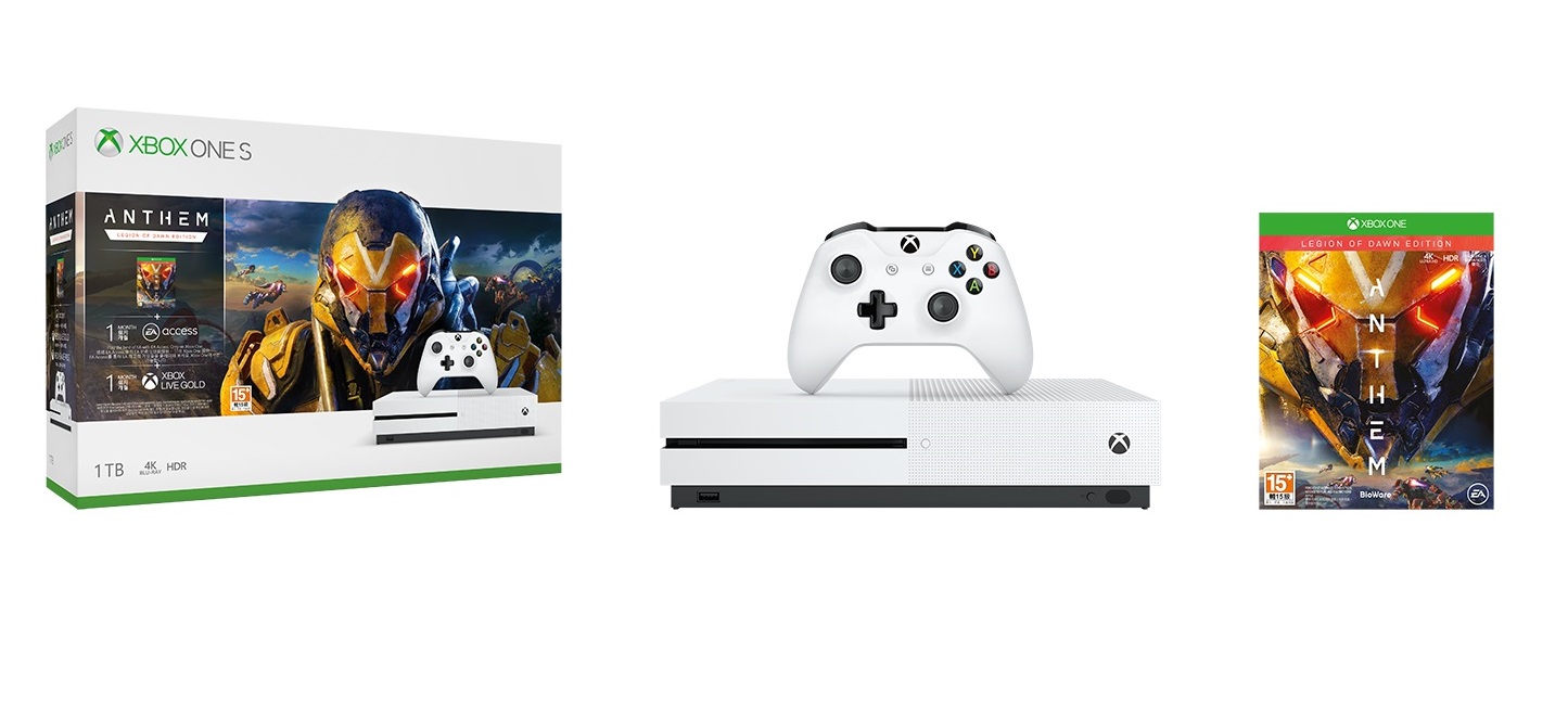 【圖1_2】「Xbox One S 1TB Anthem 《冒險聖歌》同捆組」2月22日全台上市,現正全面預.jpg