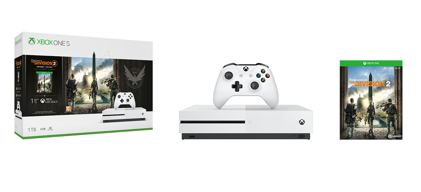 【圖2-2】「Xbox One S 1TB《湯姆克蘭西:全境封鎖2》同捆組」3月15日全台上市,現正.jpg