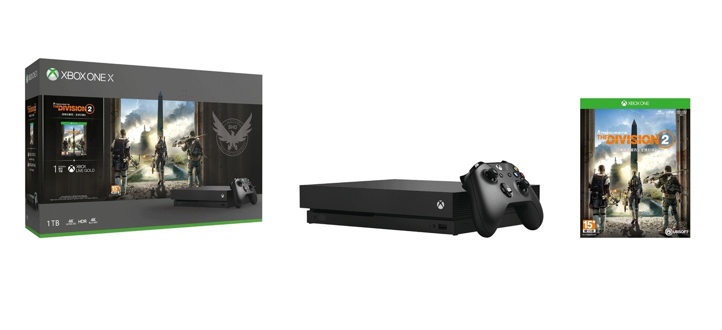 【圖2-1】「Xbox One X 1TB 《湯姆克蘭西:全境封鎖 2》同捆組」3月15日全台上市,現.jpg